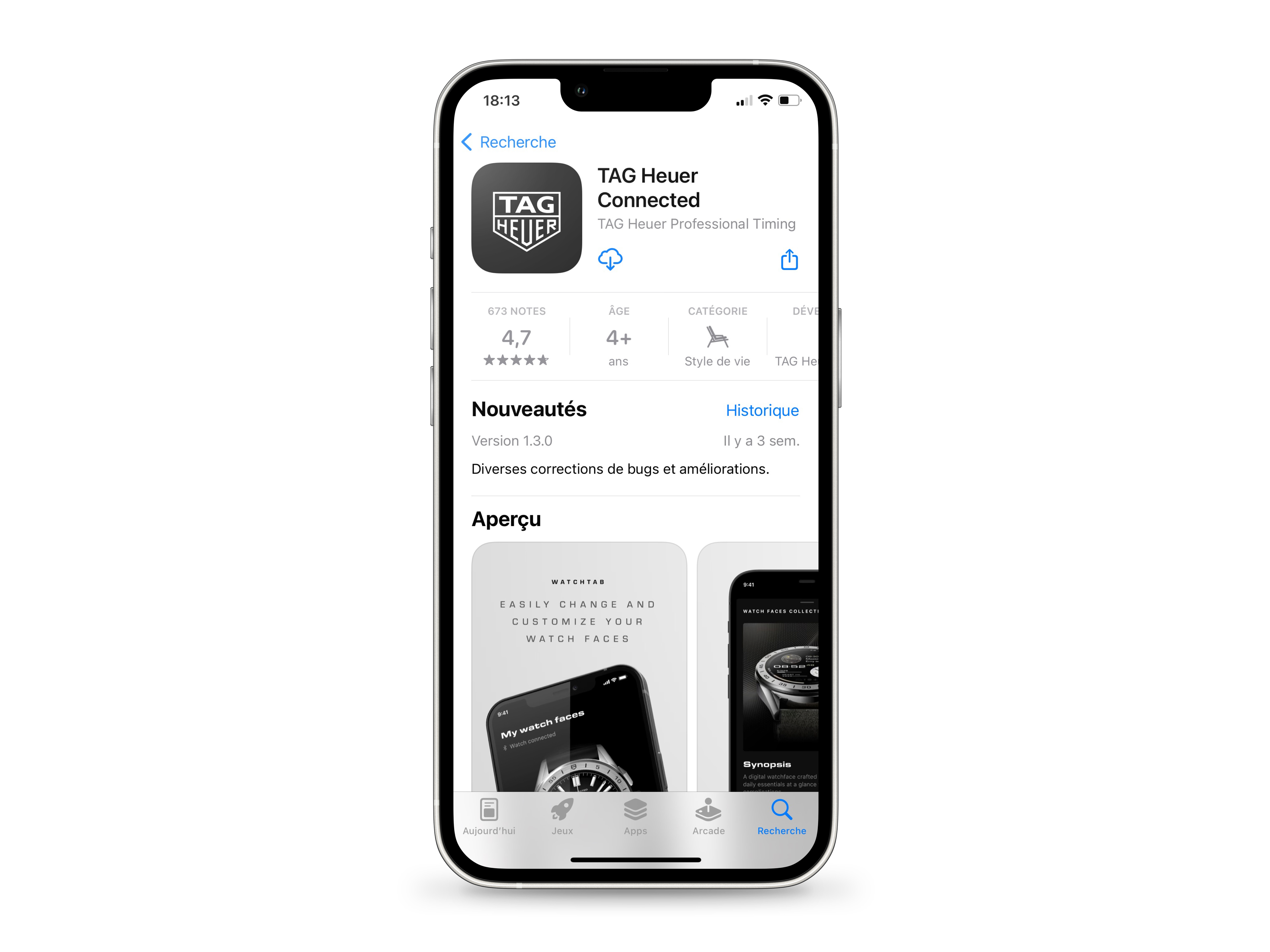 登录TAG HEUER CONNECTED智能腕表应用程序