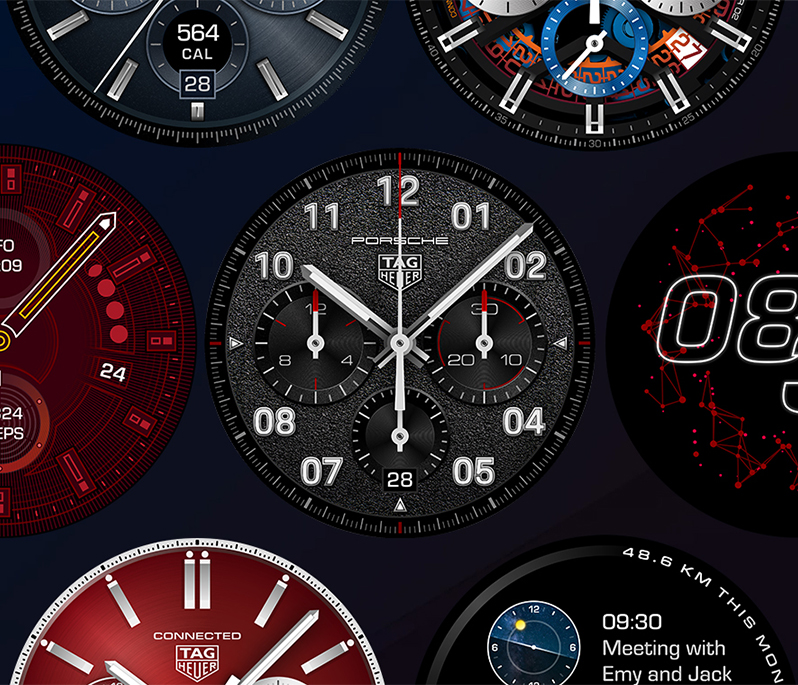 TAG-HEUER-CONNECTED-智能腕表表盘界面