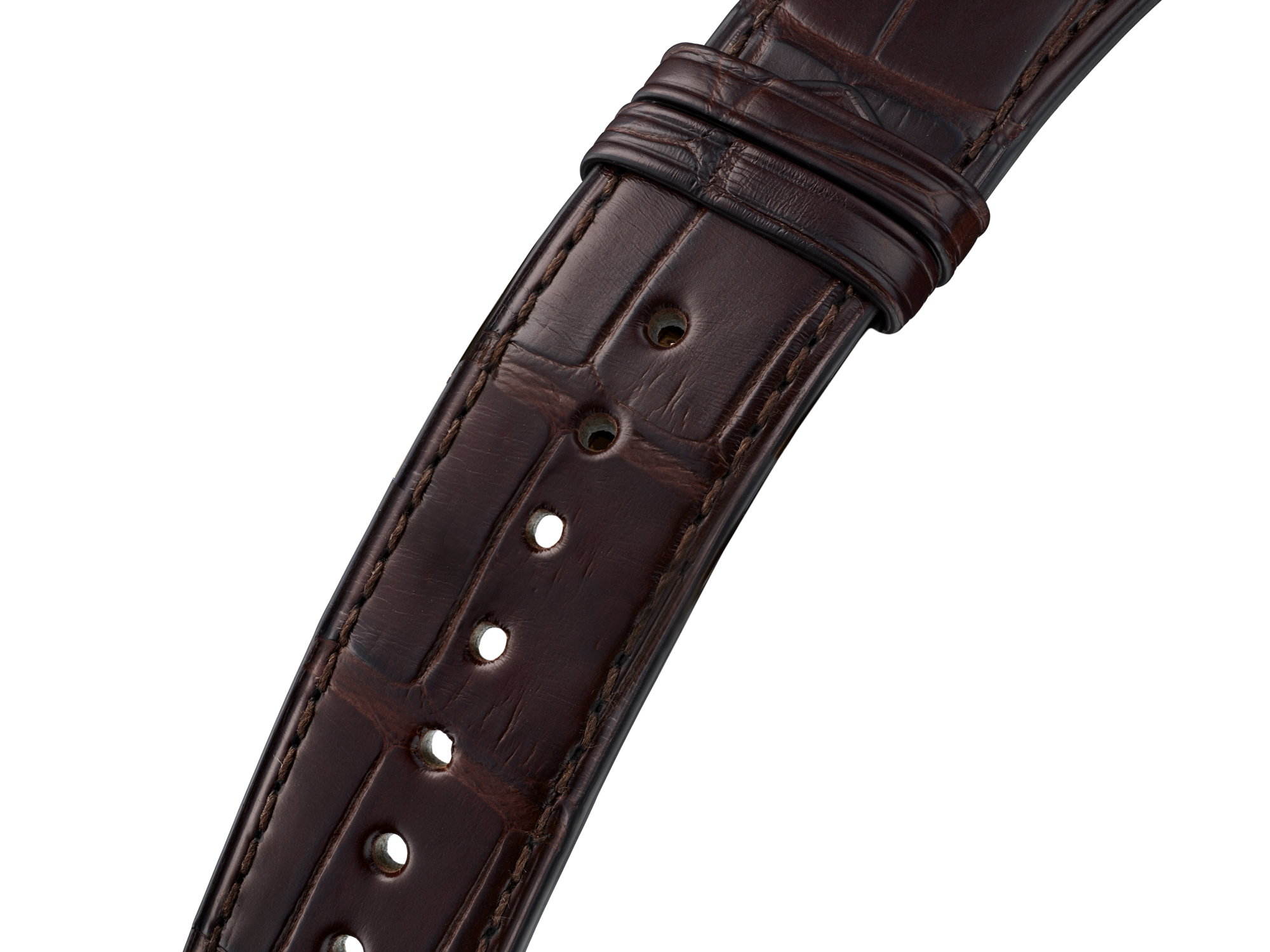TAG Heuer Carrera 42MM Brown Alligator Leather Strap