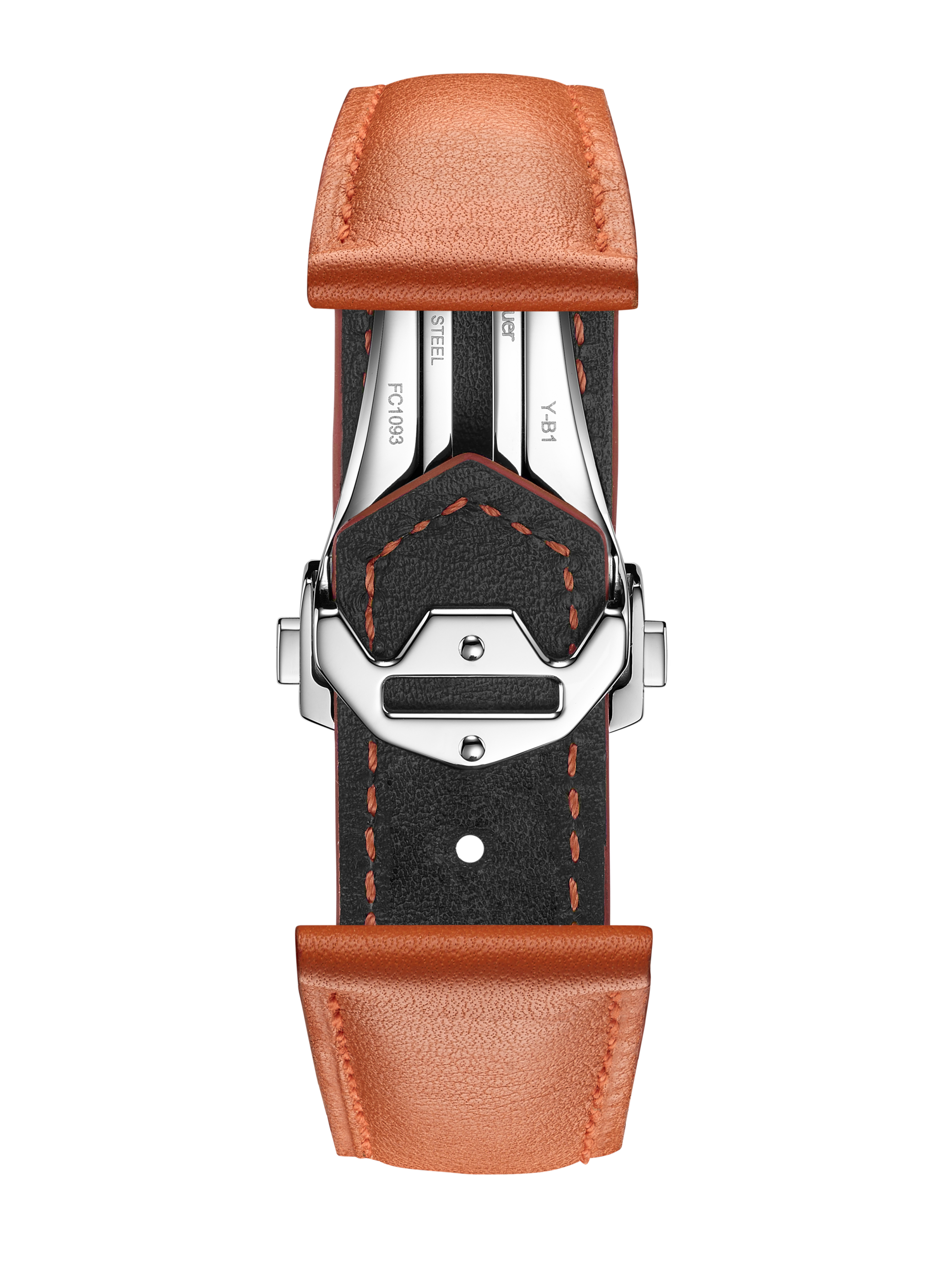 TAG HEUER CARRERA 36MM ORANGE LEATHER STRAP
