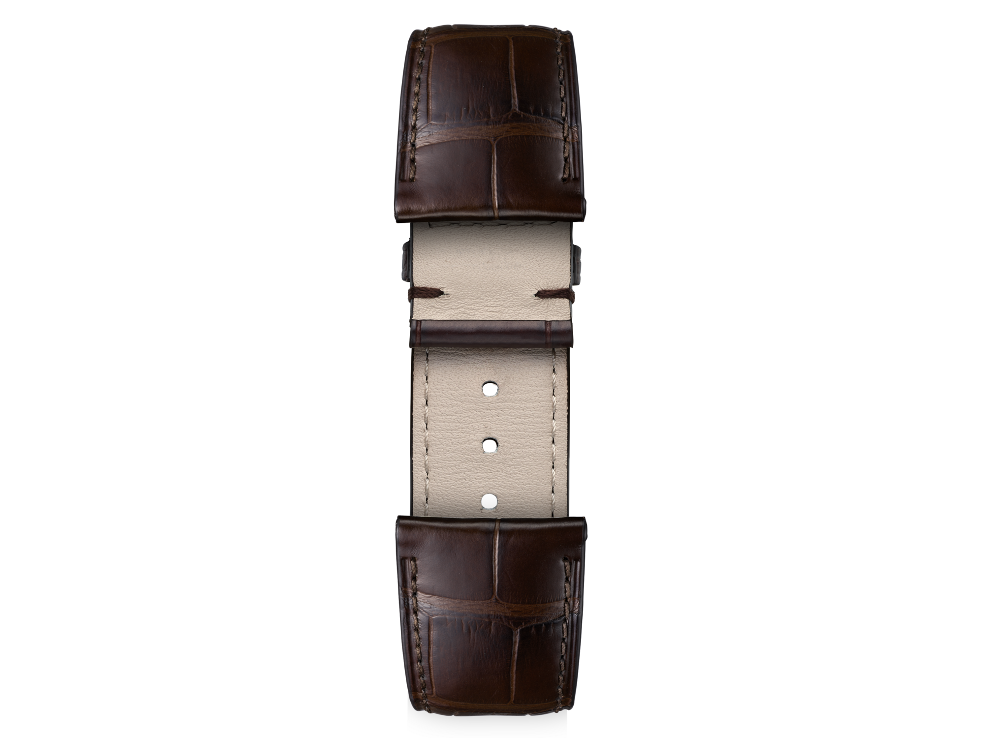 TAG Heuer Carrera 42MM Brown Alligator Leather Strap