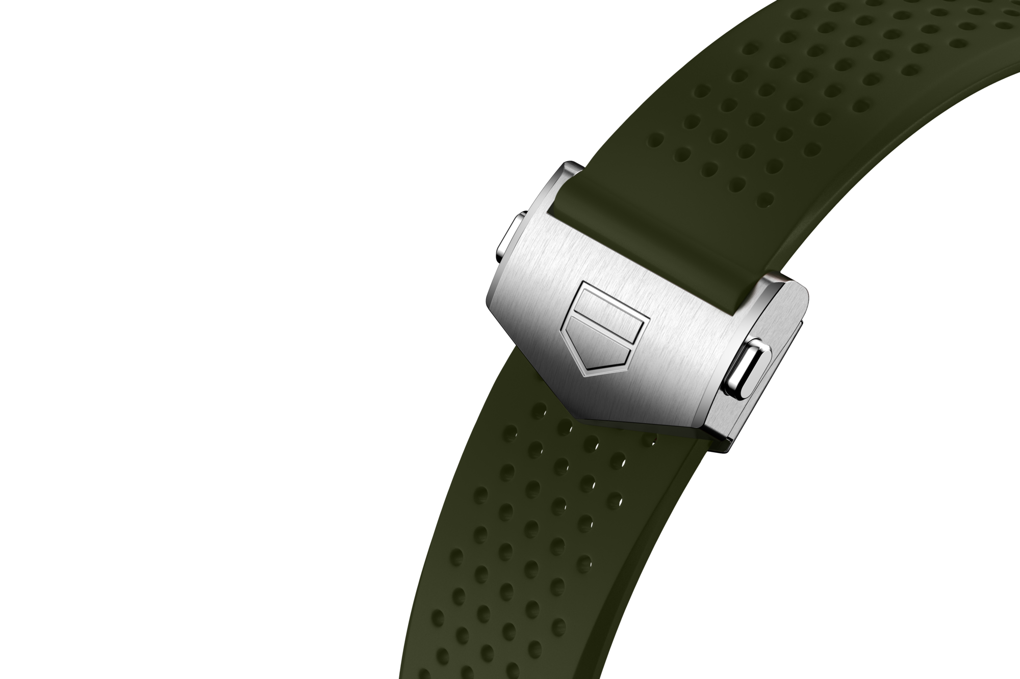 卡其色橡胶表带 Calibre E4智能腕表（45毫米）
