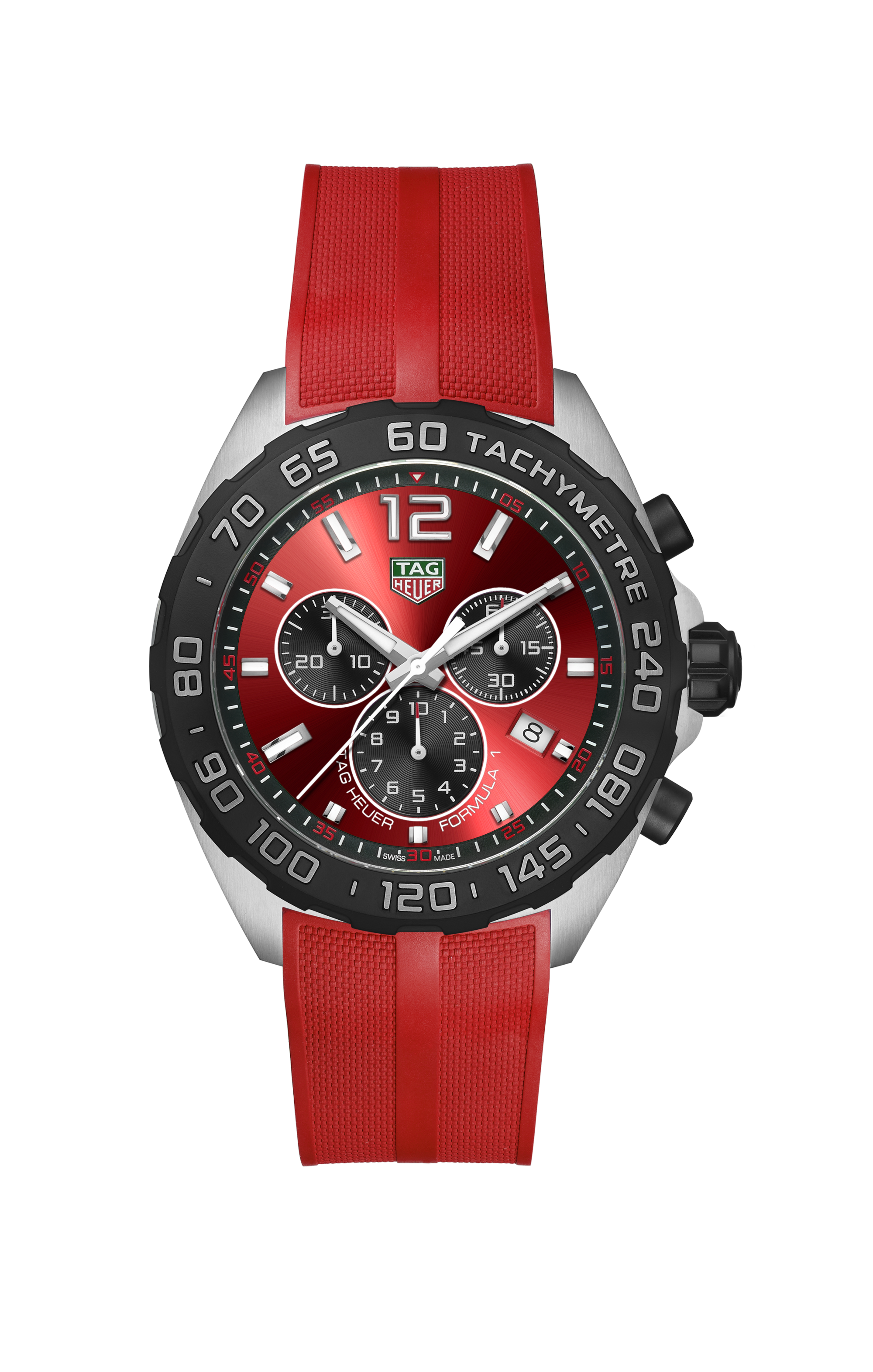 TAG Heuer Formula 1 Red Rubber Steel Red