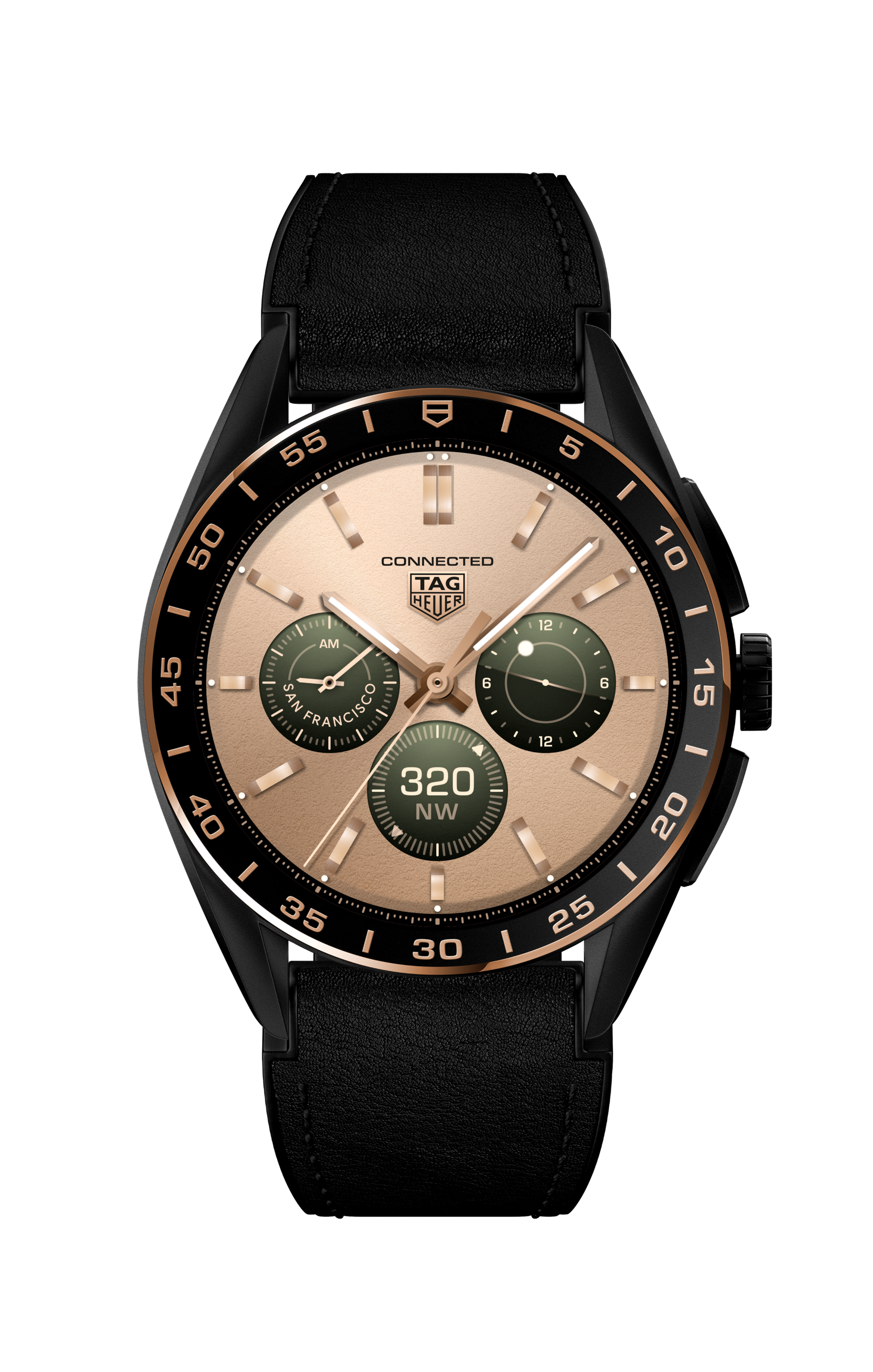 TAG Heuer Connected Black Rubber Titanium