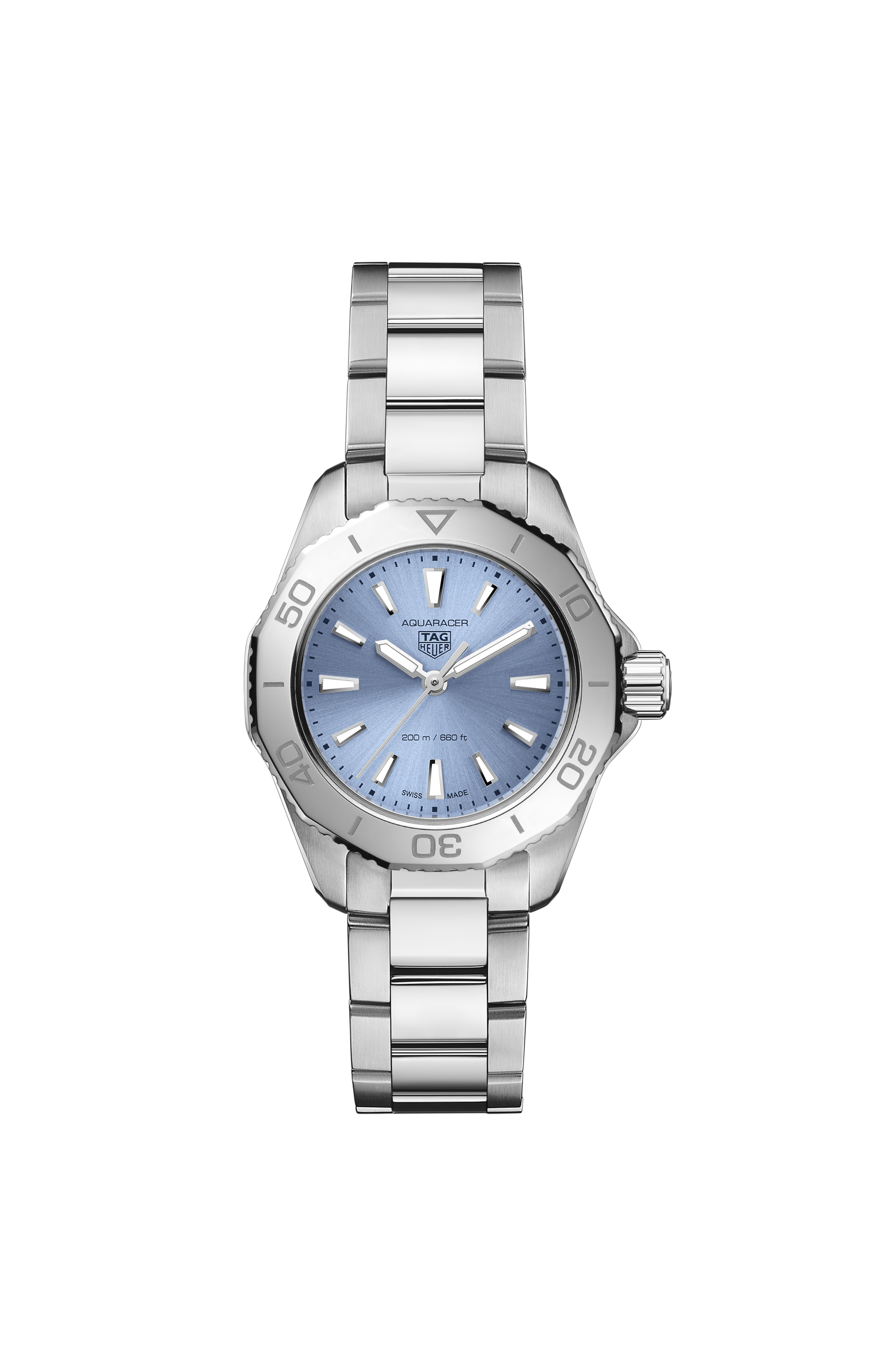 TAG Heuer Aquaracer  Silver Steel Steel Blue