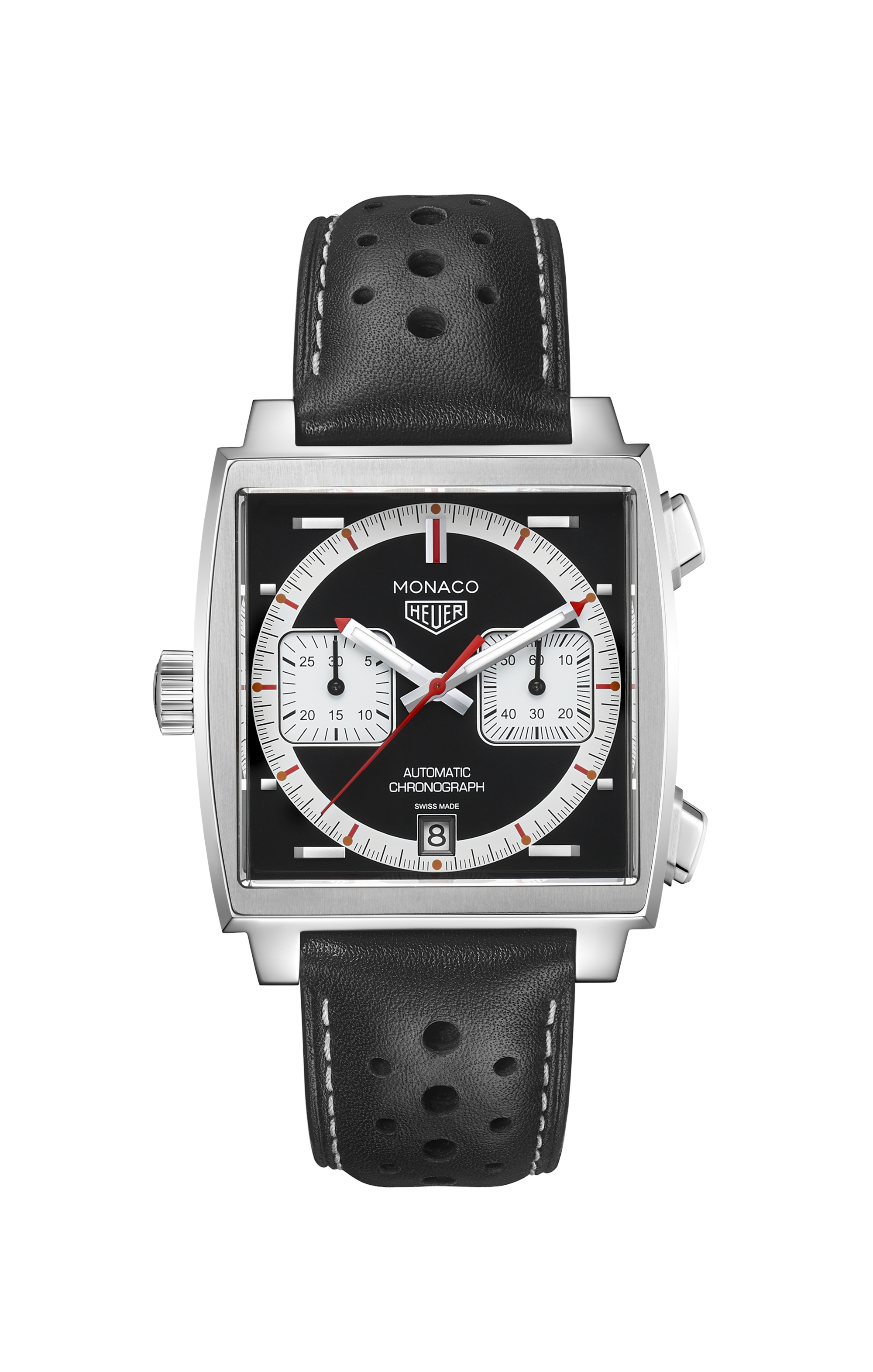 TAG Heuer Monaco 50th Anniversary Black FC6469 Steel Black