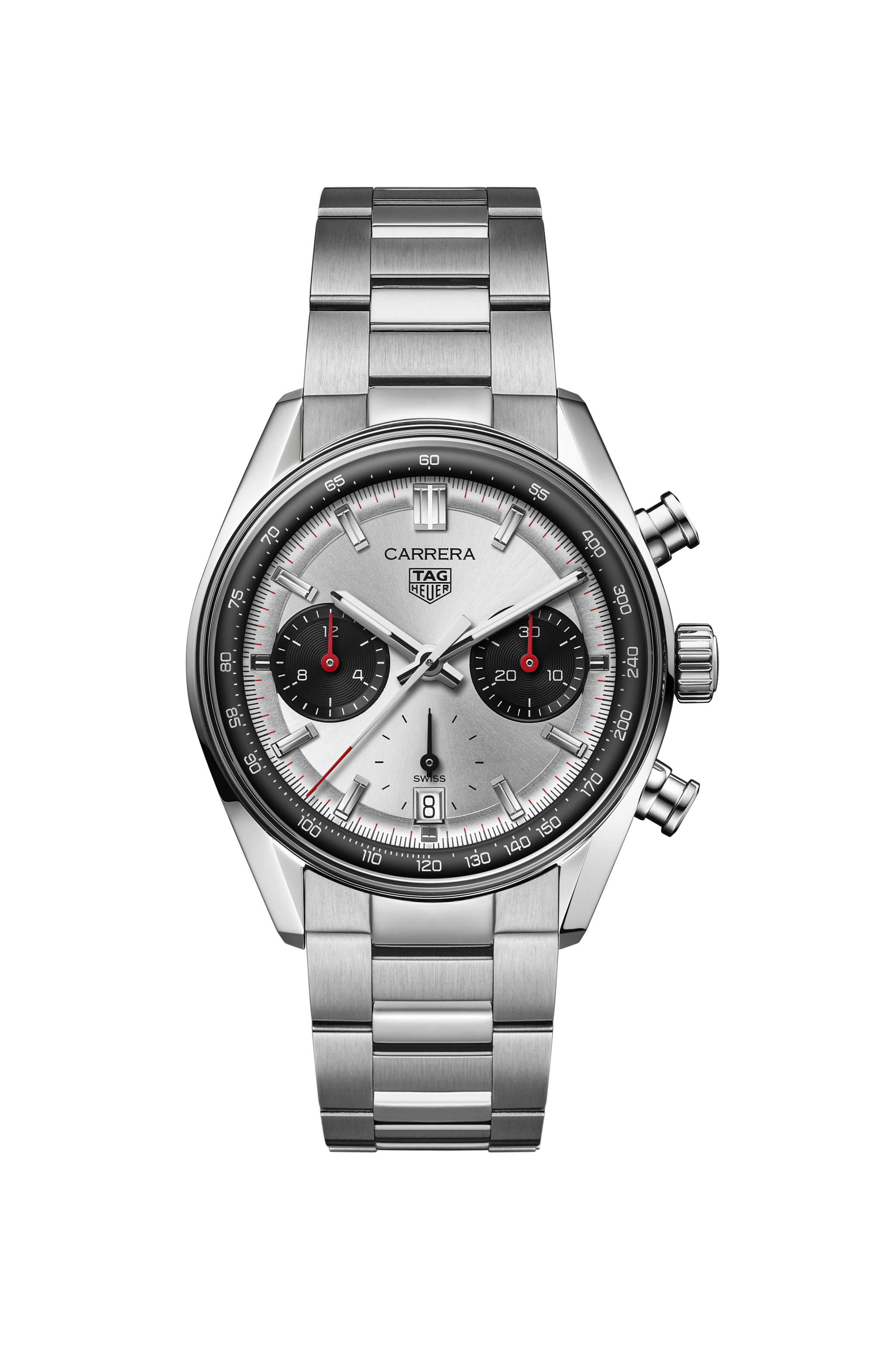 TAG Heuer Carrera Silver Steel Steel Steel
