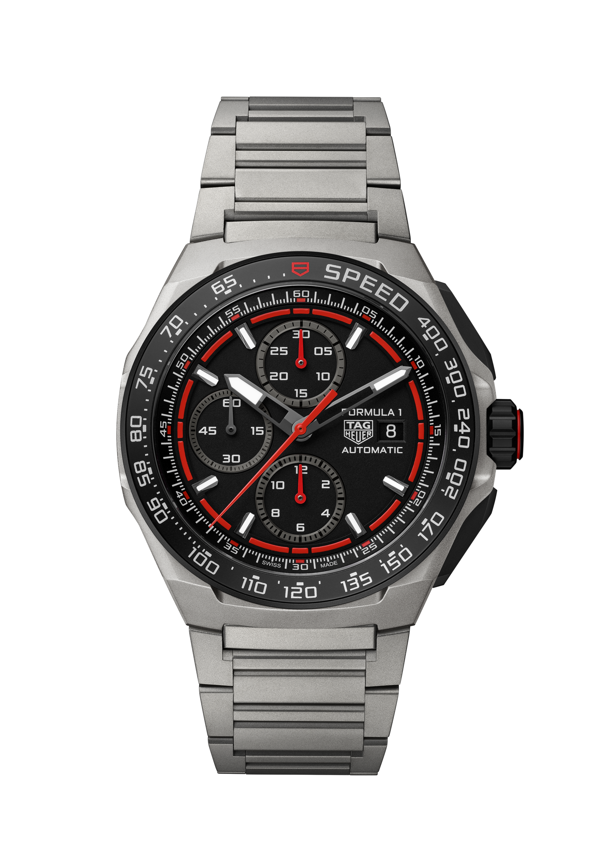 TAG Heuer Formula 1  Silver Titanium Titanium Black