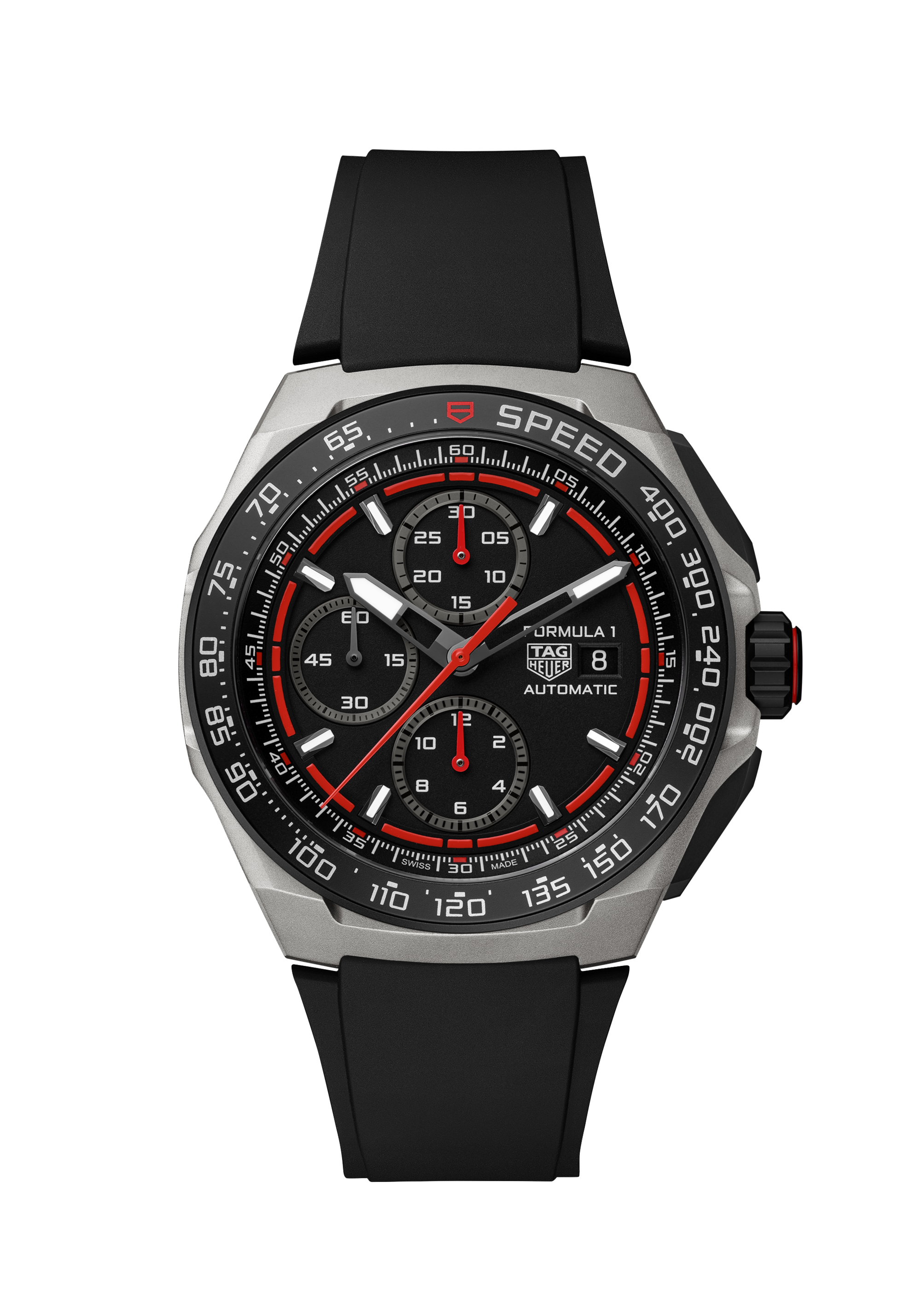 TAG Heuer Formula 1 Black Rubber Titanium Black