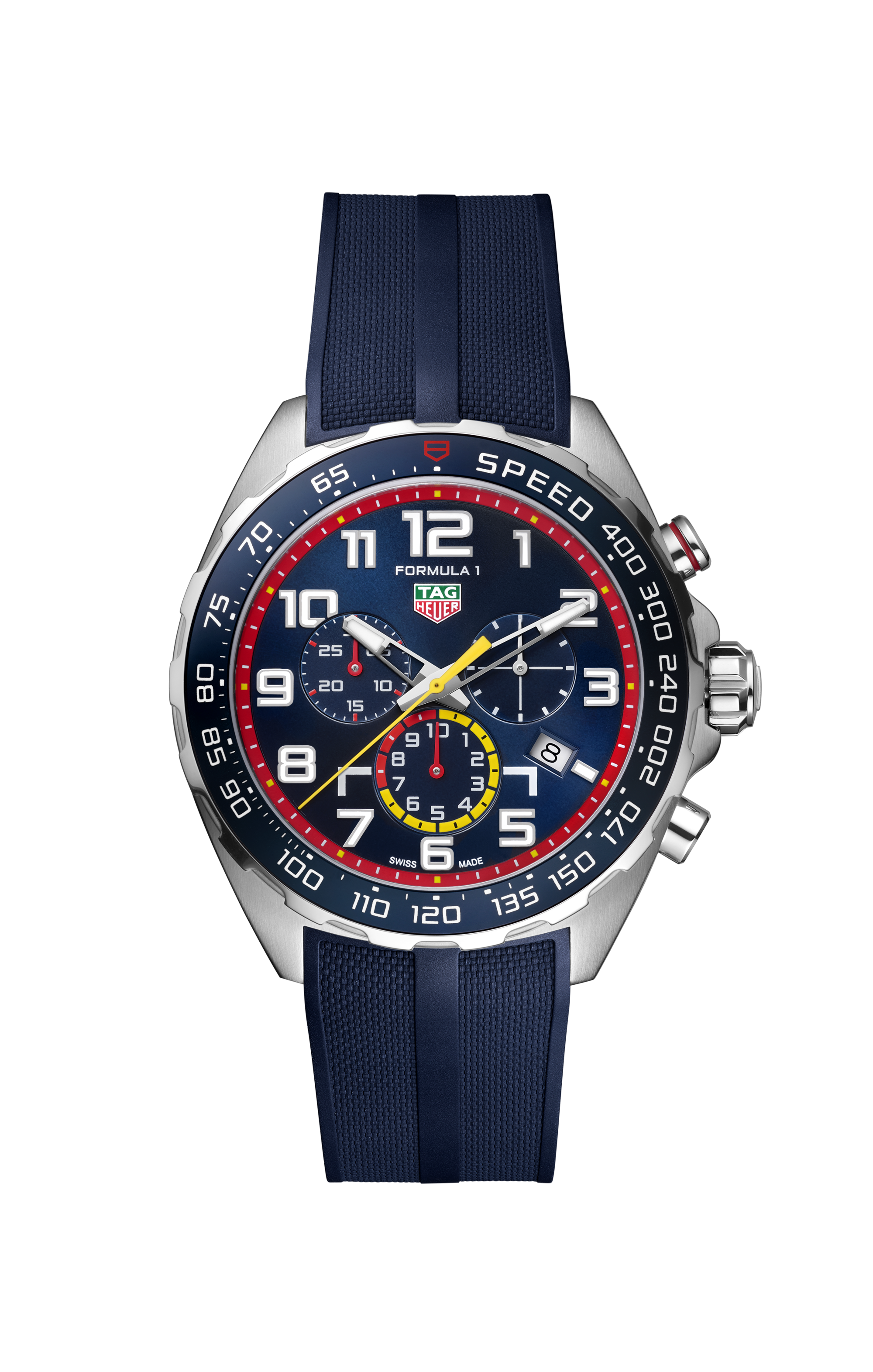 TAG Heuer Formula 1 Blue Rubber Steel Blue