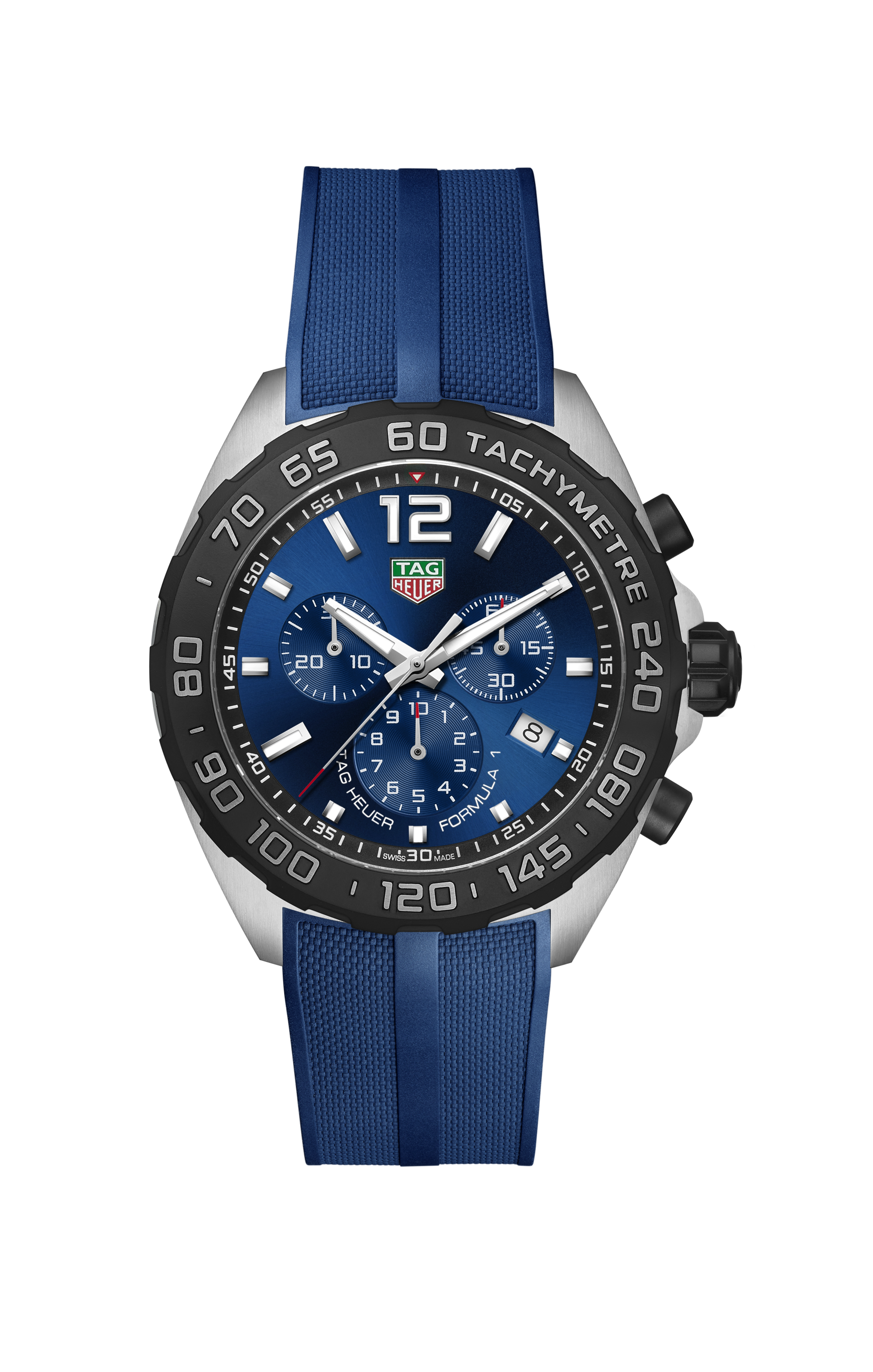 TAG Heuer Formula 1 Blue Rubber Steel Blue