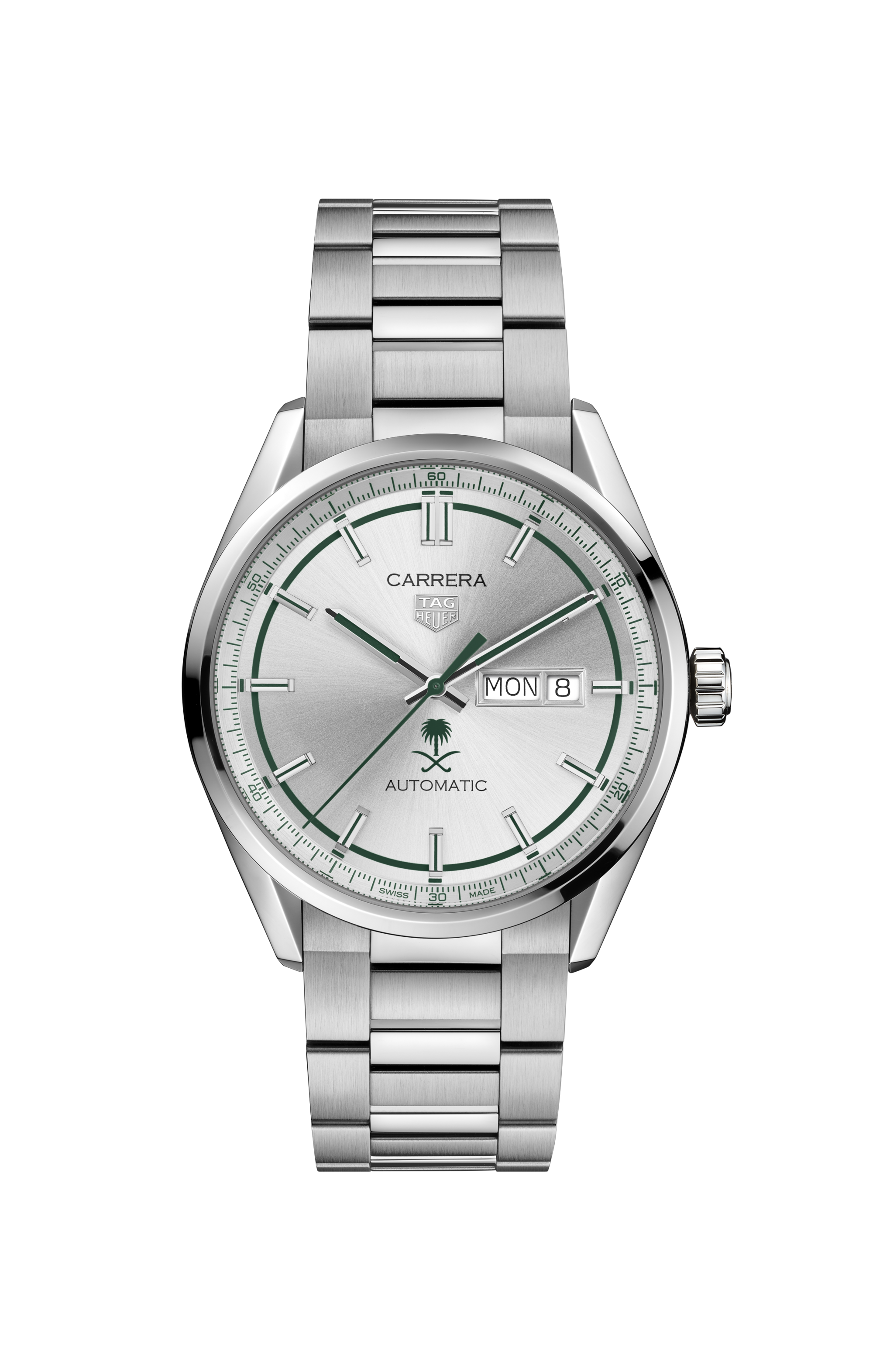 TAG Heuer Carrera Silver Steel Steel Grey