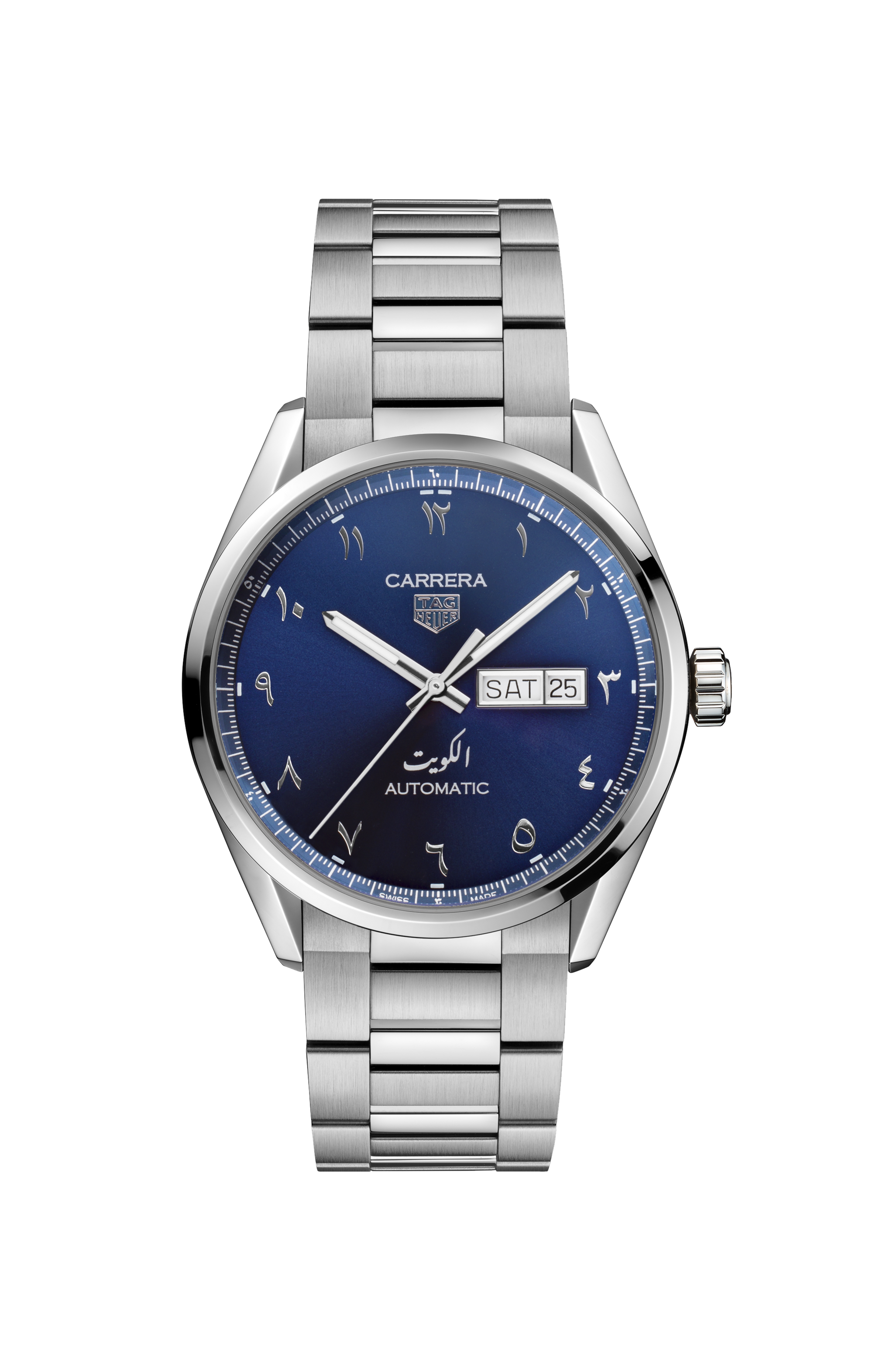 TAG Heuer Carrera Silver Steel Steel Blue